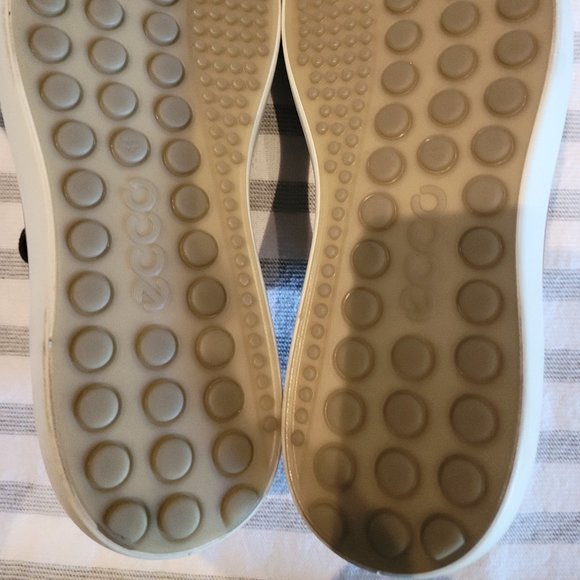 Ecco Mens Soft 7 City Sneaker in Cognac - Picture 14 of 16